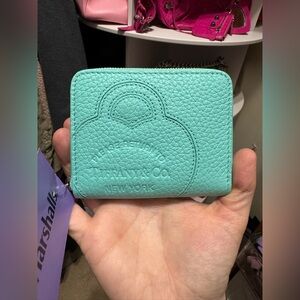 Tiffany and co leather wallet
